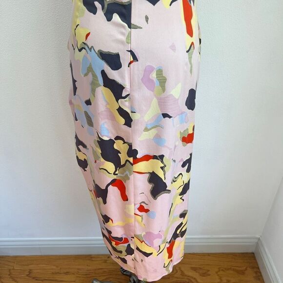 Open Edit Pink Cross Strap Dress - M - Silky Feel - Picture 11 of 16